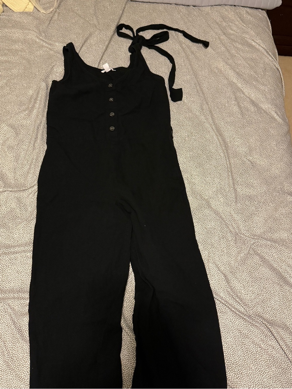 5/$10‼️ joe fresh Black Sleeveless One-Piece Romper
